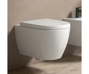 Ideal Standard i.Life O conjunto combi-pack con tapa suspendido sin reborde con descarga de remolino blanco T572501