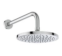Ideal Standard - Idealrain, Kit de alcachofa con brazo de pared para ducha, juego de 2 piezas para columnas de ducha, cromado