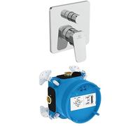 Ideal Standard Juego de accesorios, que consiste en Ceraplan grifo de baño y EASY-Box Kit de empotrar 1 - Cromo