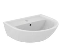 Ideal Standard Lavabo Eurovit 500mm, 1 agujero para grifo, con rebosadero, blanco, W332801