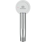 Ideal Standard Mezclador de lavabo Ceraline Nuovo, 105 mm de proyección, con válvula de apertura rápida, BlueStart, BD759AA, Color: cromado