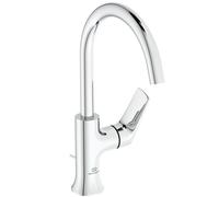 Ideal Standard Mezclador de lavabo La Dolce Vita, proyección de 169 mm, con juego de desagüe, BD657AA, Color: cromado