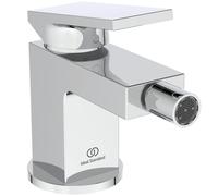Ideal Standard Mezclador extra para bidé, proyección de 113 mm, con juego de desagüe metálico, BD511AA, Color: cromado