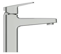 Ideal Standard Mezclador monomando de lavabo Ceraplan, versión H90, con válvula push-open, cromo, BD229AA