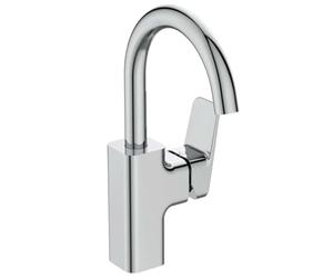 Ideal Standard - Mezclador monomando lavabo con boca de salida alta y sin varilla de control de desagüe y desagüe