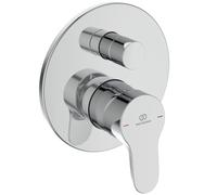 Ideal Standard - Mezclador monomando para bañera o ducha empotrado, Dos vías, kit completo de cuerpo empotrado, cromado