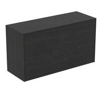 Ideal Standard Mueble bajo para lavabo, 1 cajón, sin recorte, 1002x373x550mm, T4319Y4, Color: Roble flameado