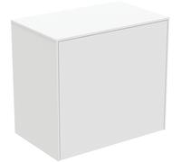Ideal Standard Mueble bajo para lavabo, 1 cajón, sin recorte, 602x373x550mm, T4317Y1, Color: Blanco Mate