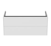 Ideal Standard Mueble Conca, 2 extraíbles, 1200x505x555mm, T4576Y1, Color: Blanco Mate