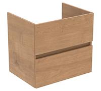 Ideal Standard Muebles de baño Eurovit+ 60 cm montado en la Pared con 2 cajones, R0259Y8, Roble Natural