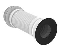 Ideal Standard - Multi Suites, conexión flexible para desagüe de pared de 19 a 23 cm, adaptador de desagüe de inodoro original, T538567, Neutro