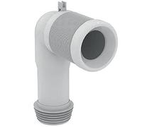 Ideal Standard - Multi Suites, Curva técnica para maceta a ras de pared, adaptador para conversiones de desagüe de pared a suelo, T002767, Neutro