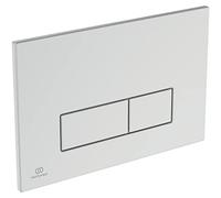 Ideal Standard Oleas R0121AA - Placa mecánica para inodoro M2, cromada