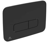 Ideal Standard R0123A6 Placa de Control para Enjuague, Negro, Meccanica