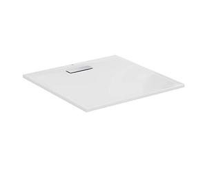 Ideal Standard Plato de ducha ultra plano nuevo cuadrado 90 x 90 cm ultra plano altura 2,5 cm acrílico blanco brillante T446701