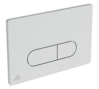 Ideal Standard R0115JG Placa de Descarga de Inodoro, Cromato Satinato