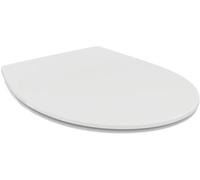 Ideal Standard Asiento y tapa EUROVIT E131701 – Universal, cierre normal, blanco, con fijaciones