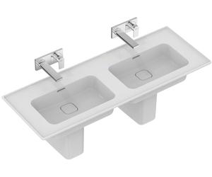 Ideal Standard Strada II lavabo 124x46 cm rectangular clásico-para mueble-doble blanco T363601