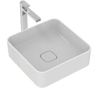 Ideal Standard Strada II lavabo 40x40 cm cuadrada sobre encimera blanco T296201