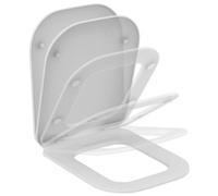 Ideal Standard Asiento de WC Tonic II ultraplano, cierre amortiguado, liberación rápida Blanco