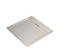 Ideal Standard Ultra Flat S i.life plato de ducha cuadrado, 700x700x30mm, T5246FT, Color: piedra arenisca