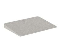 Ideal Standard - Ultra Flat S i.life, tapa para lavabo en acabado para plato de ducha, tapón de desagüe de ducha original, gris cemento