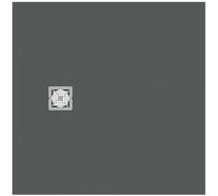 Ideal Standard Ultra Flat S plato de ducha cuadrado 1000x1000x30mm, T5608FS, Color: gris cuarzo