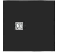 Ideal Standard Ultra Flat S plato de ducha cuadrado 800x800x30mm, T5600FV, Color: pizarra