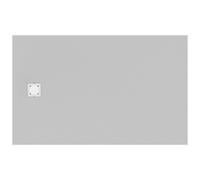 Ideal Standard Ultra Flat S plato de ducha rectangular 1600x1000x30mm, desagüe por el lado corto, K8319FR, Color: Carrara blanco