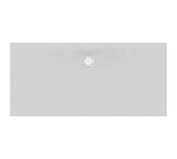 Ideal Standard Ultra Flat S plato de ducha rectangular 1800x800x30mm, desagüe en el lado largo, K8304FR, Color: Carrara blanco