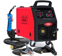 Ideal Tecno MIG 250/2 - 230V/400V Soldador inverter con gas multifuncional y robusto de 250 A con chasis - Flux, MMA y soldadura con estaño - Bobina de alambre 15 kg
