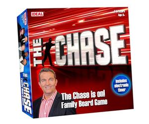 Ideal , The Chase Game: The Chase is on!, Family TV Show Board Game, For 3-6 Players, Ages 8+