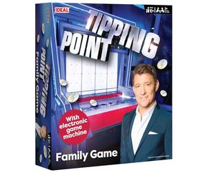 Ideal, Tipping Point Game: with Electronic Tipping Point Machine and All New Questions, Family TV Show Board Game, For 3+ Players or Teams, Ages 10+