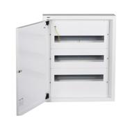IDEAL TS 29324 Caja modular metálica 3x18 superficie
