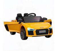 IDEALHOUSE Coche eléctrico Infantil 12 V con Licencia Oficial Audi | Coche infantil, vehículo eléctrico con mando a distancia de 2,4 G, suspensión y arranque suave, luz LED, música y claxon