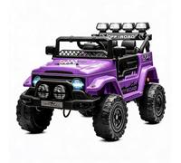 IDEALHOUSE Coche eléctrico Infantil de 12 V con Mando a Distancia de 2,4 G | Coche eléctrico infantil con 3 velocidades, música y conexión inalámbrica, luces LED, claxon, ruedas más anchas