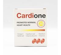 IDEALICA Cardione Cápsulas suplemento alimenticio con vitaminas, minerales y extractos vegetales | Ortiga | Omega3. 20 cápsulas