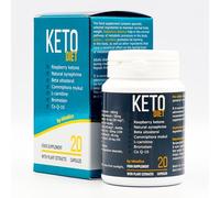 IDEALICA KETO DIET - fórmula metabolismo natural rápido en dieta cetogénica con coenzima Q10. 20 cápsulas.