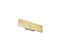 Ideallux Aplique de pared LED Ideal Lux Zig Zap, ancho 29 cm, color latón