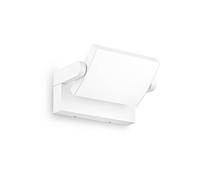Ideallux Aplique LED para exterior Ideal Lux Swipe, blanco, IP54, 3000 K True