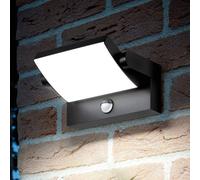 Ideallux Aplique LED para exterior Ideal Lux Swipe Sensor, antracita, IP54 True