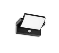 Ideallux Aplique LED para exterior Ideal Lux Swipe Sensor, negro, IP54 True