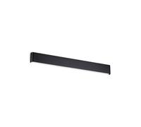 Ideallux Ideal Lux aplique de pared LED Delta, negro, 83 cm, arriba/abajo