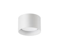 Ideallux Ideal Lux downlight Spike Redondo, blanco, aluminio, Ø 10 cm