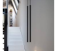 Ideallux Ideal Lux Lámpara colgante LED Ultrathin Round 100 cm negro DALI