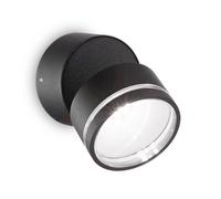 Ideallux Ideal Lux Omega Round aplique LED 4.000K negro