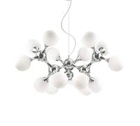 Ideallux Lámpara colgante Nodi Bianco Ø 105 cm
