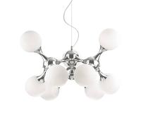 Ideallux Lámpara colgante Nodi Bianco Ø 80 cm