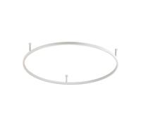 Ideallux Lámpara LED de techo Ideal Lux Oracle Slim Ø 90 cm, blanca, 3000 K