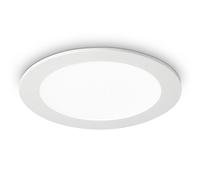 Ideallux Plafón LED empotrado Groove round 3.000K 22,7cm True